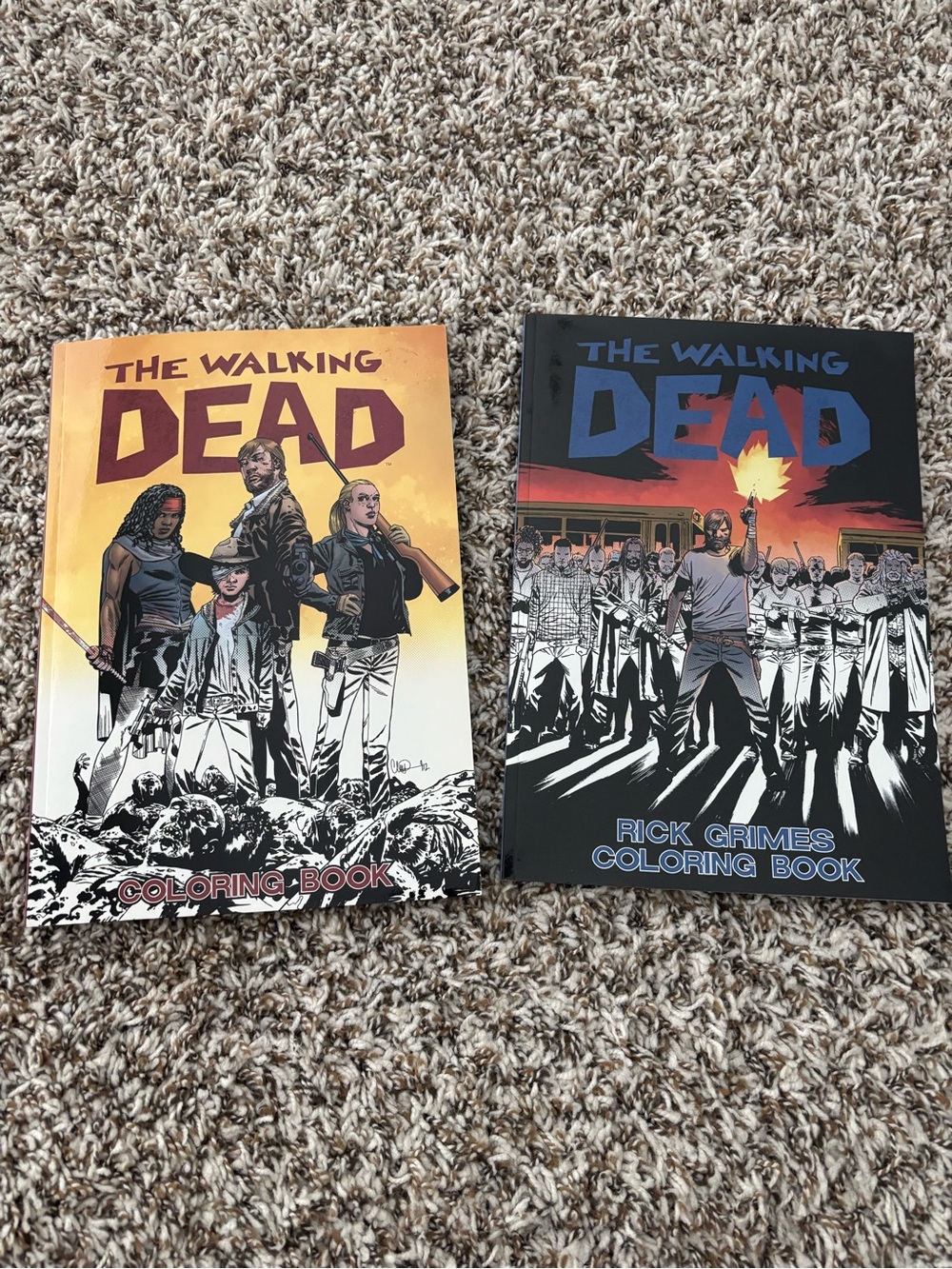 The Walking Dead Coloring Books - set of 2